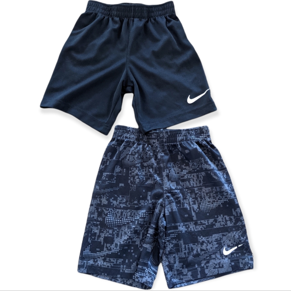 Lot of 2 Boys Nike Shorts Size 7/L
